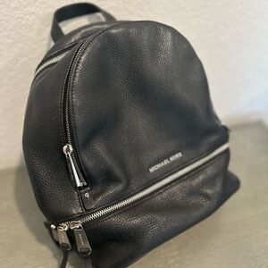 Michael Kors Rhea Medium Leather Backpack
